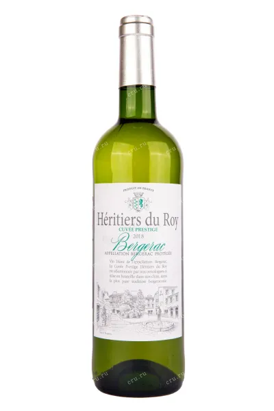 Вино Heritiers du Roy Cuvee Prestige Blanc Bergerac 2018 0.75 л
