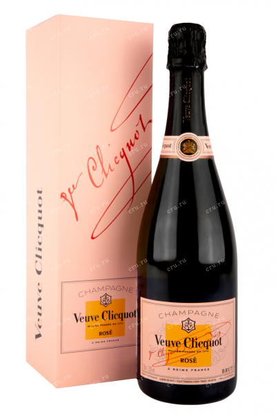 Шампанское Veuve Clicquot Ponsardin Vintage Rose gift box 2018 0.75 л