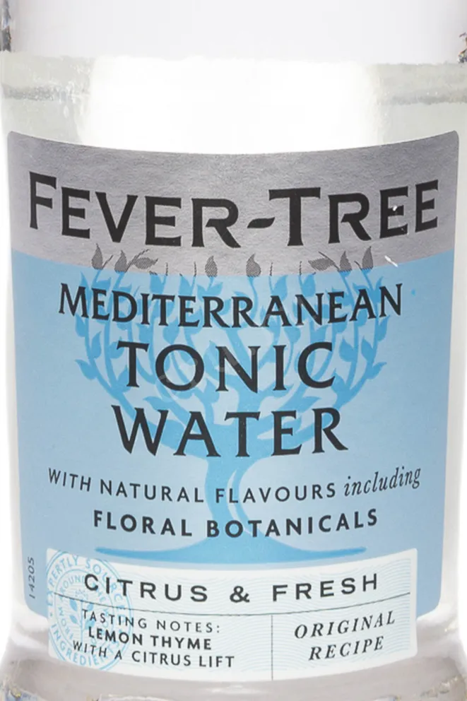 Этикетка Fever Tree Mediterranean 0.2 л