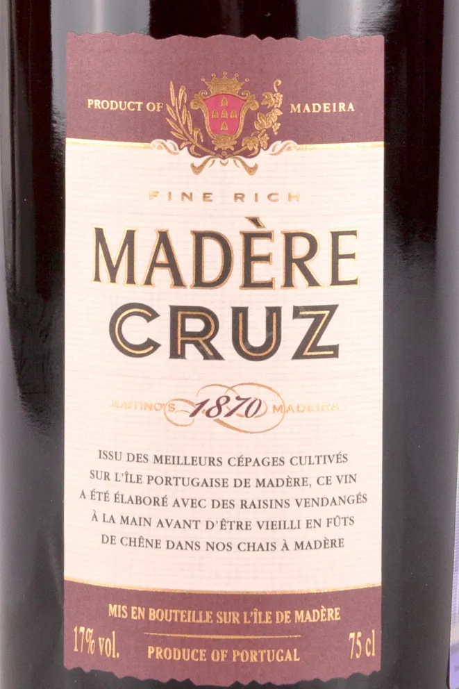 Мадера Cruz Madere 2018 0.75 л