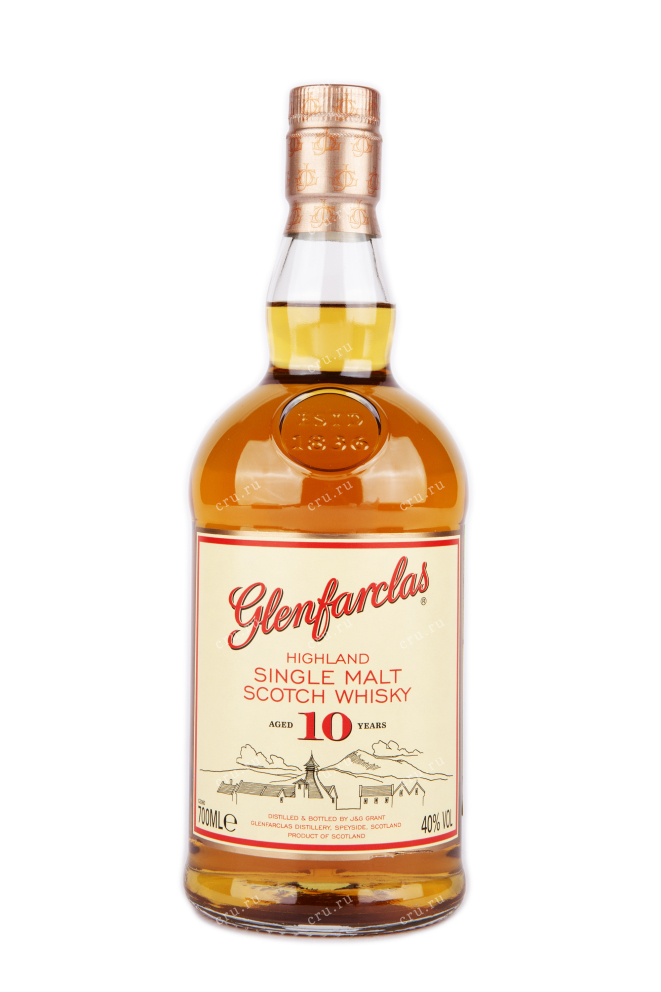 Бутылка виски Гленфарклас 10 лет 0.7