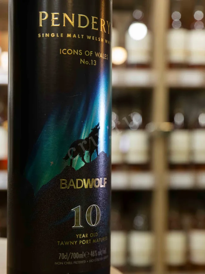 В магазине Крю Профи Penderyn Badwolf 10 years old in gift box 0.7 л