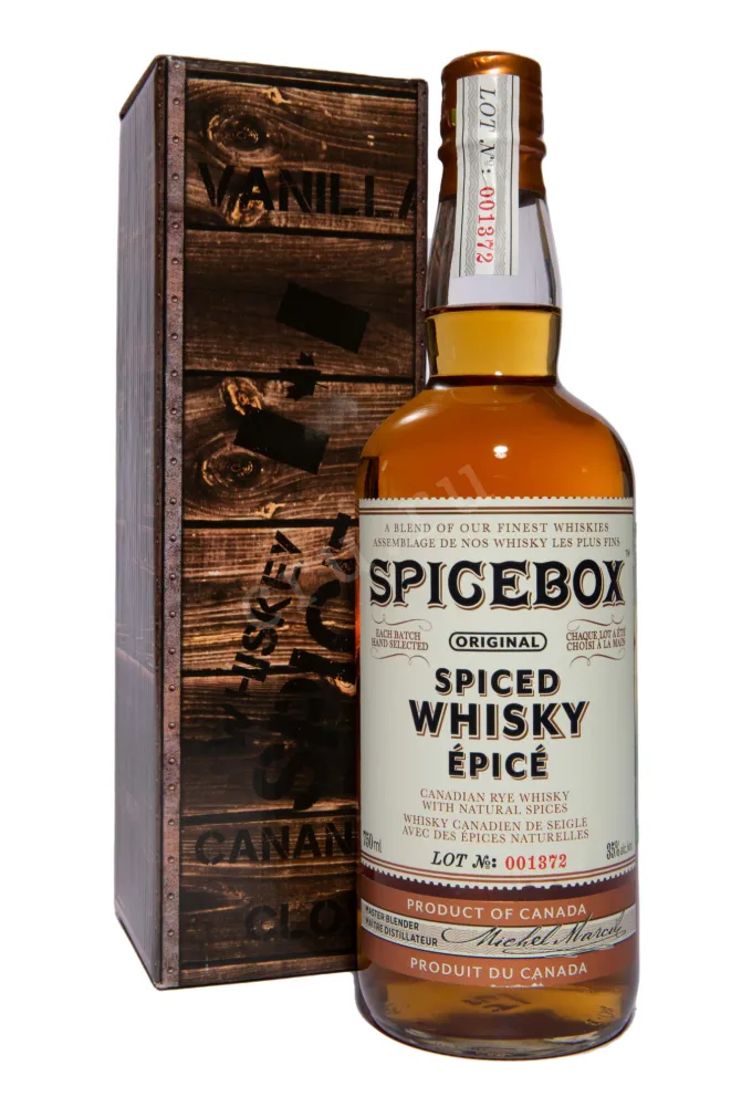 Виски Spicebox Original Spiced in gift box  0.75 л