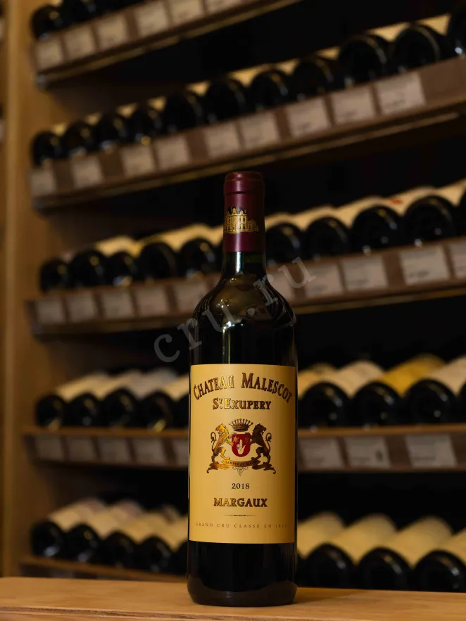 В магазине Крю Профи Chateau Malescot Saint-Exupery Grand Cru Classe Margaux AOC 2018 0.75 л