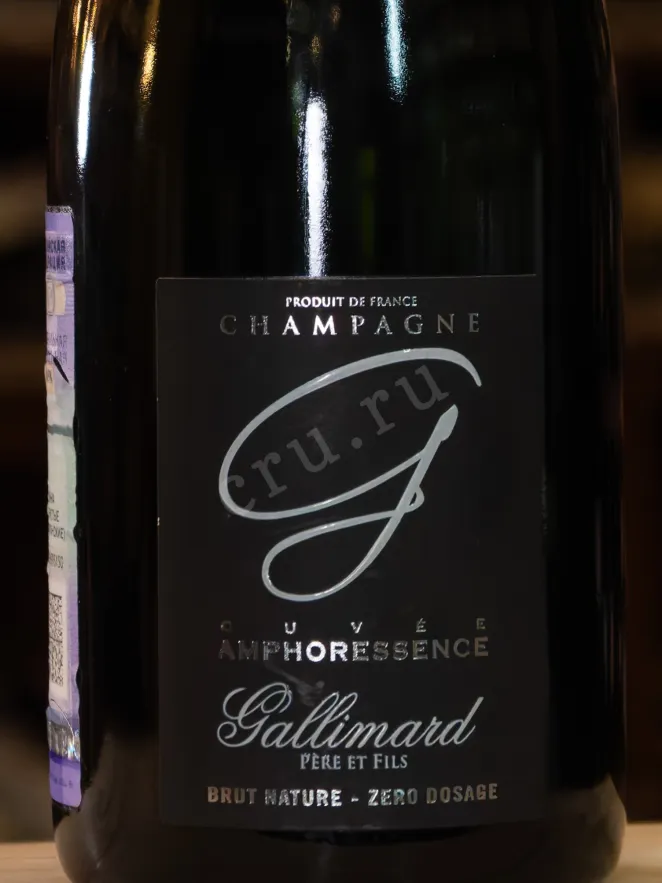 В магазине Крю Профи Gallimar Cuvee Amphoressence Brut Nature-zero Dosage 0.75 л