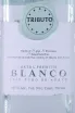 Этикетка  Don Nacho Tributo Extra Premium Blanco 0.75 л