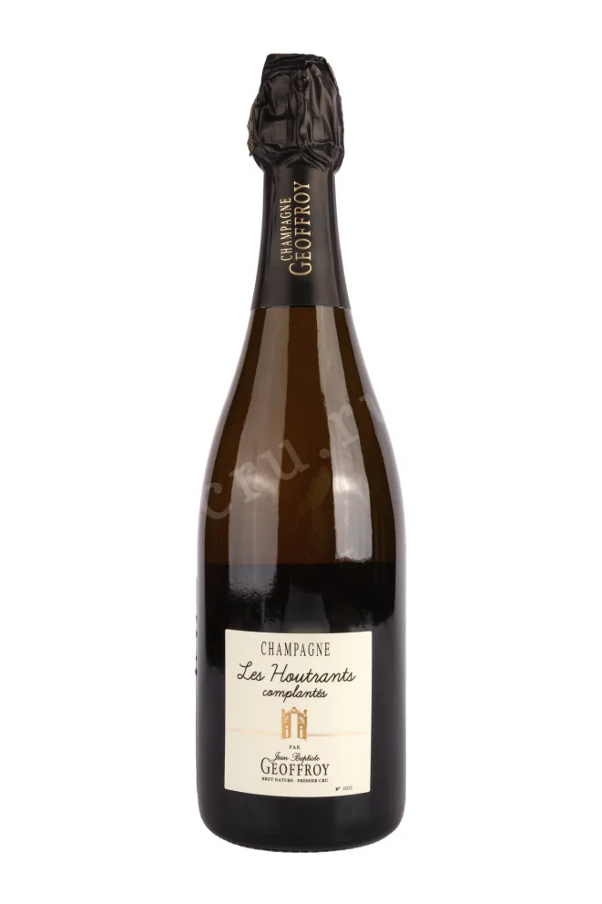 Бутылка Champagne Geoffroy Les Houtrants Brut Nature Premier Cru gift box 2014 0.75 л