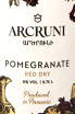 Этикетка вина Арцруни Королевское Гранатовое красное сухое 0,75