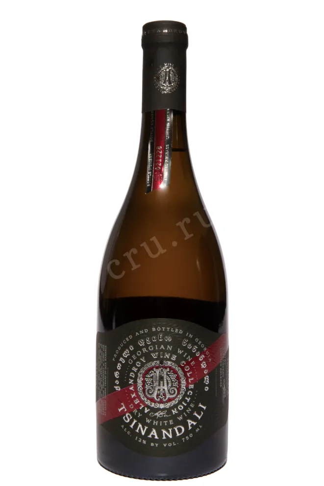 Вино Alexandrov Wine Tsinandali 2022 0.75 л