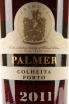 Этикетка Palmer Porto Colheita 2011 0.75 л
