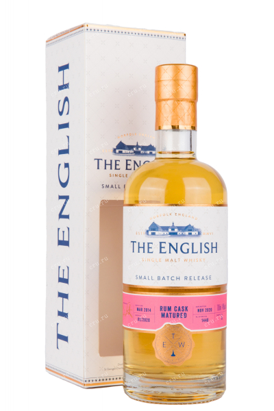Виски The English Small Batch Release Rum Cask Matured  0.7 л