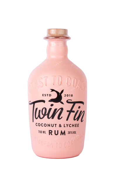 Ром Twin Fin Coconut & Lychee  0.7 л