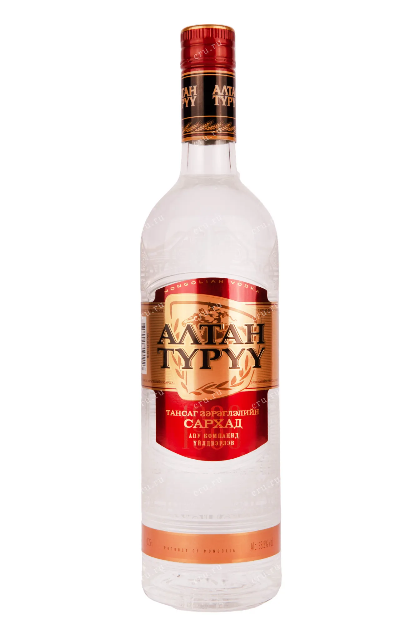 Фото — Водка Алтан Туруу  0.75 л