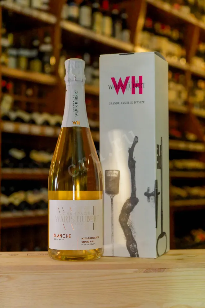 В магазине Крю Профи Waris Hubert Blanche Grand Cru Millésime in gift box 2014 0.75 л