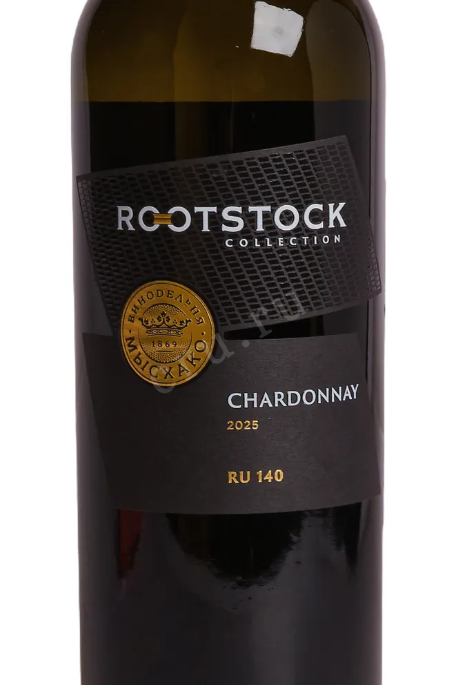 Этикетка Rootstock Collection Chardonnay Ru 140 2025 0.75 л