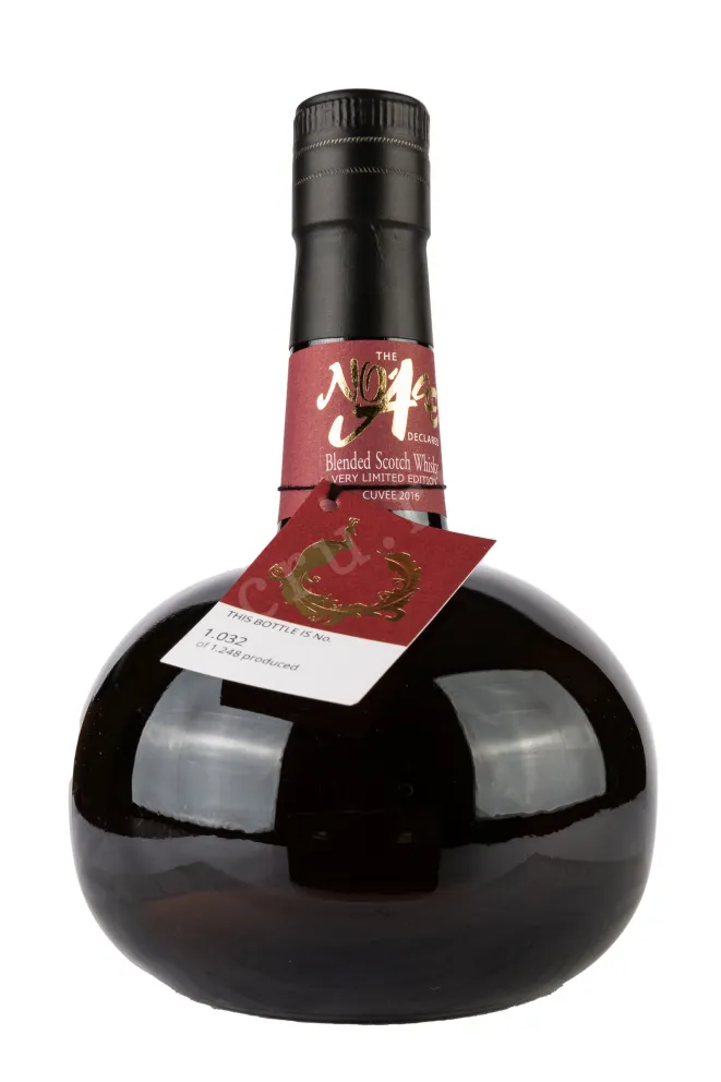 Бутылка The No-Age Declared Blended Scotch Cuvee gift box 2016 0.7 л