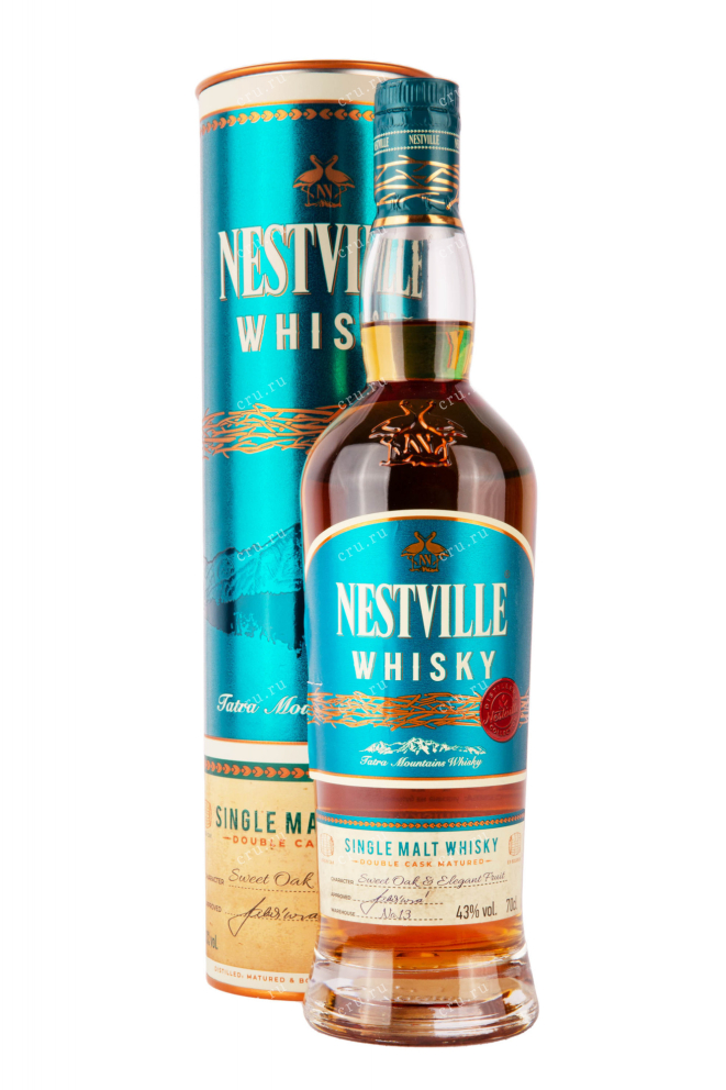 Виски Nestville Single Malt in tube  0.7 л