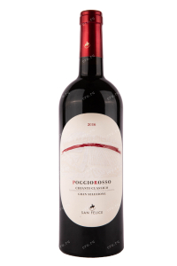Вино Poggio Rosso Chianti Classico Gran Selezione 2016 0.75 л