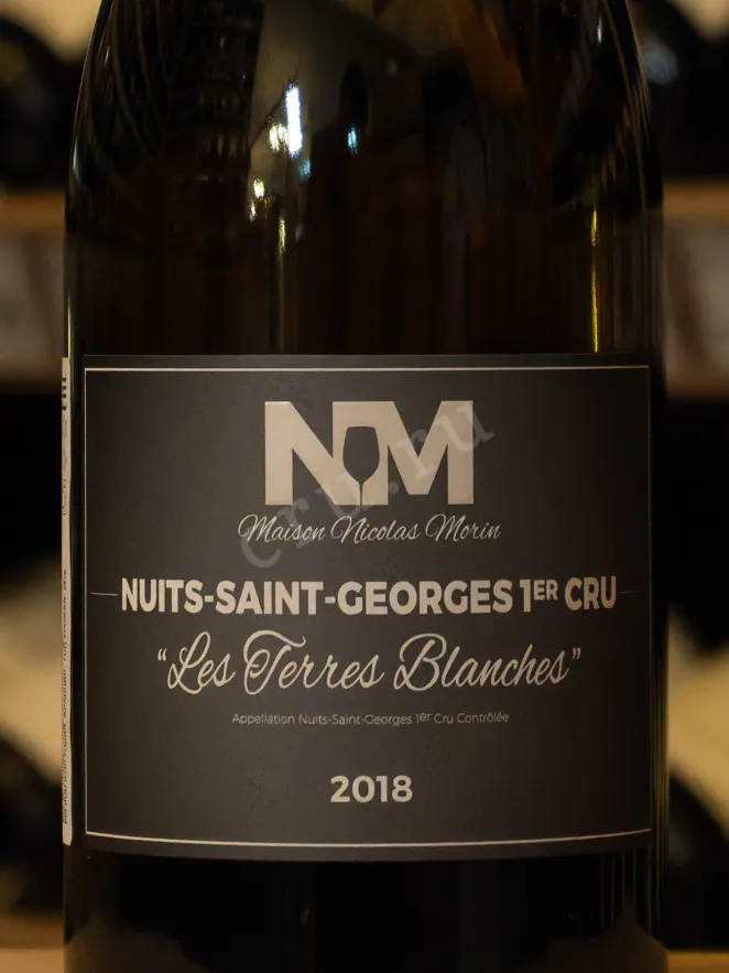 В магазине Крю Профи Maison Nicolas Morin Nuits-Saint-Georges Premier Cru Les Terres Blanches 2018 0.75 л