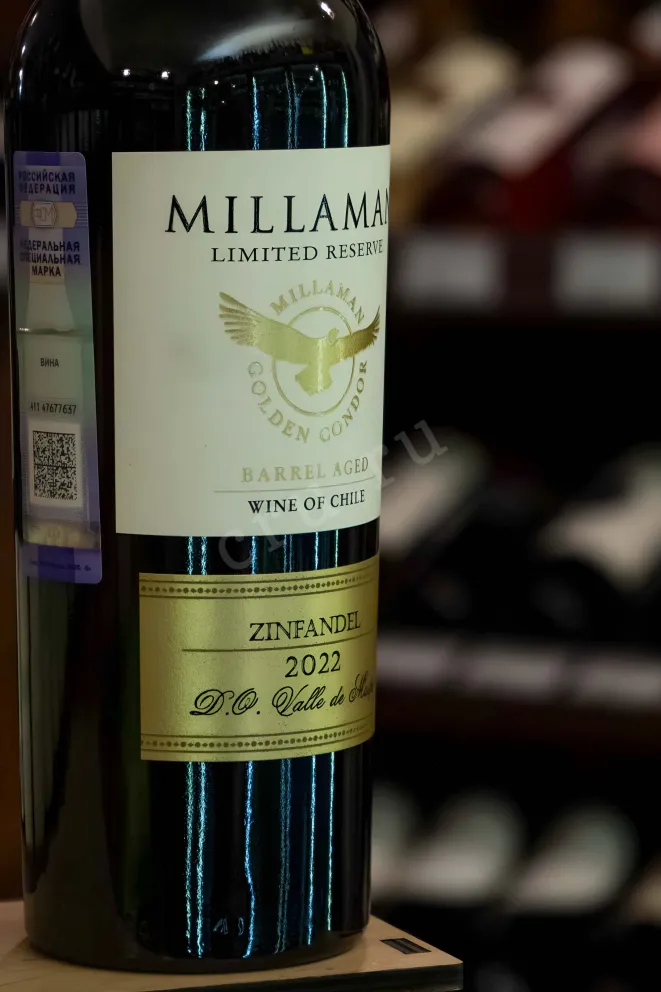 В магазине Крю Профи Millaman Limited Reserve Zinfandel 2022 0.75 л