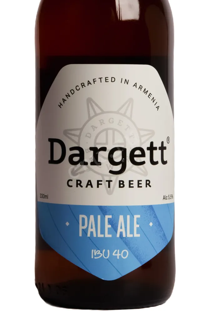 Этикетка Dargett Pale Ale 0.33 л