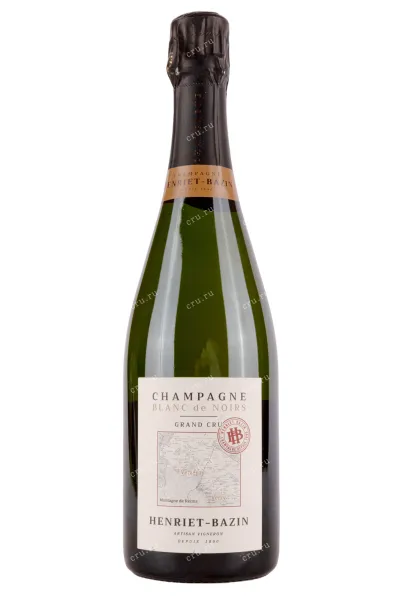Шампанское Henriet-Bazin Blanc de Noirs Grand Cru 2019 0.75 л