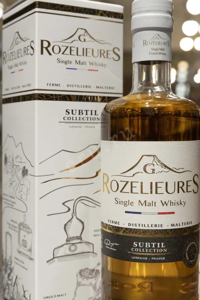 В магазине Крю Профи Rozelieures Subtil Collection Single Malt in gift box 0.7 л