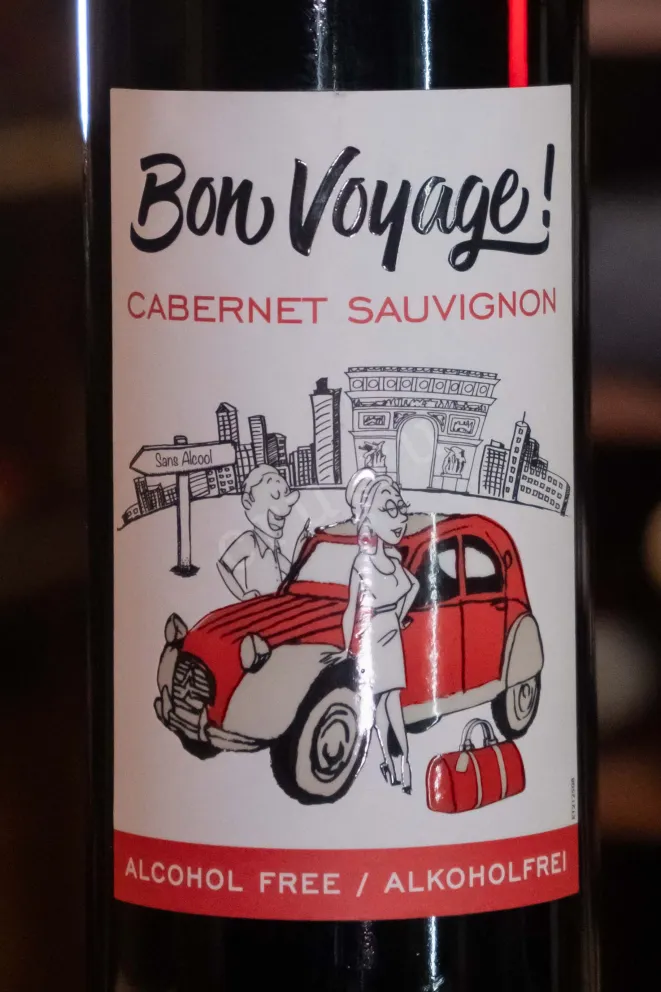 В магазине Крю Профи Bon Voyage Cabernet Sauvignon 2023 0.75 л