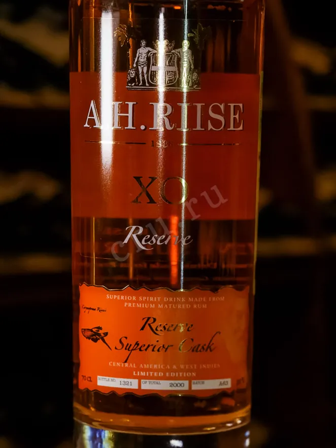 В магазине Крю Профи A.H. Riise XO Reserve Single Barrel gift box 0.75 л
