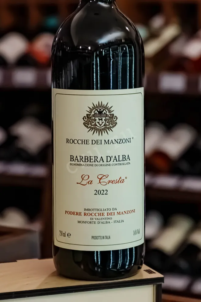 В магазине Крю Профи Rocche Dei Manzoni Barbera D'Alba La Cresta DOC 2022 0.75 л