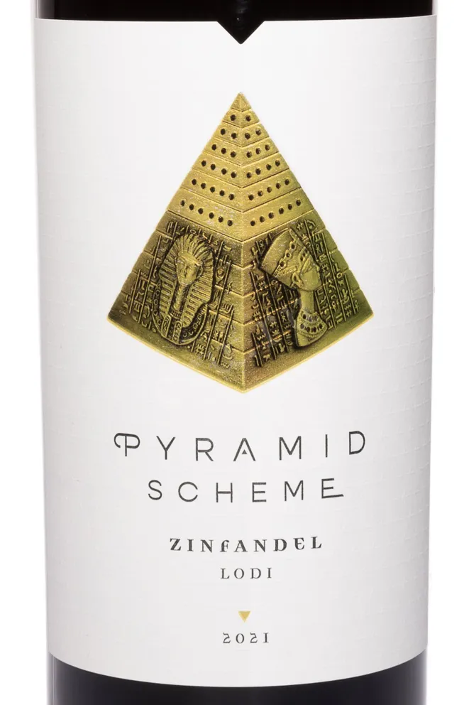 Этикетка Pyramid Scheme Lodi Zinfandel 2021 0.75 л
