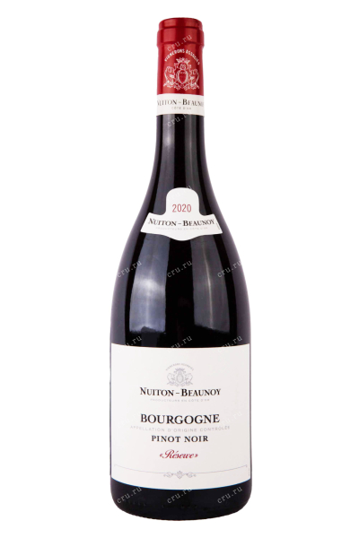 Вино Nuiton-Beaunoy Bourgogne Pinot Noir Reserve 2020 0.75 л