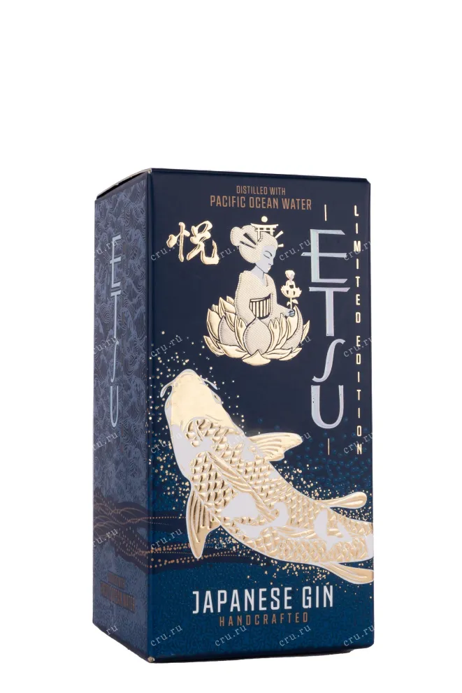Этикетка Etsu Pacific Ocean Water