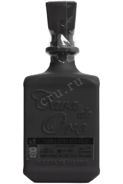 Текила Gran Cava De Oro Extra Aged Anejo Black Edition  0.75 л