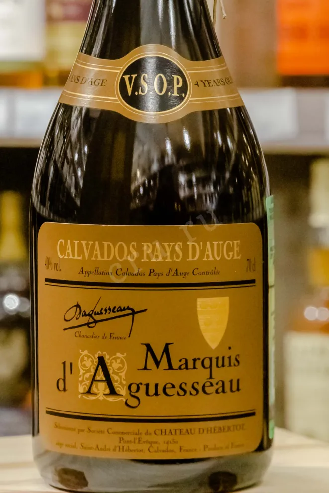 В магазине Крю Профи Marquis d'Aguesseau VSOP 4 years 0.7 л