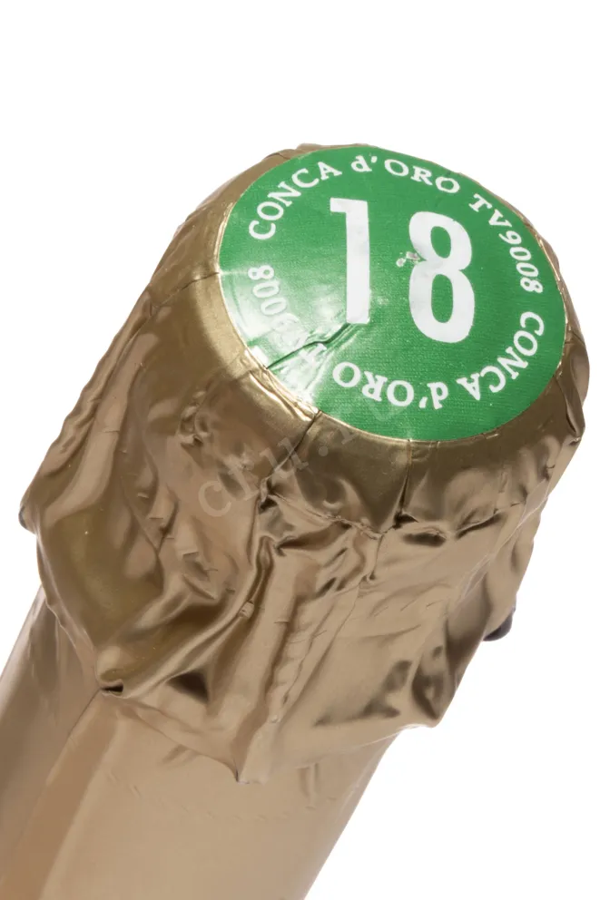 Пробка Conca d'Oro Conegliano Valdobbiadene Prosecco Superiore Millesimato Extra Dry 2024 0.75 л