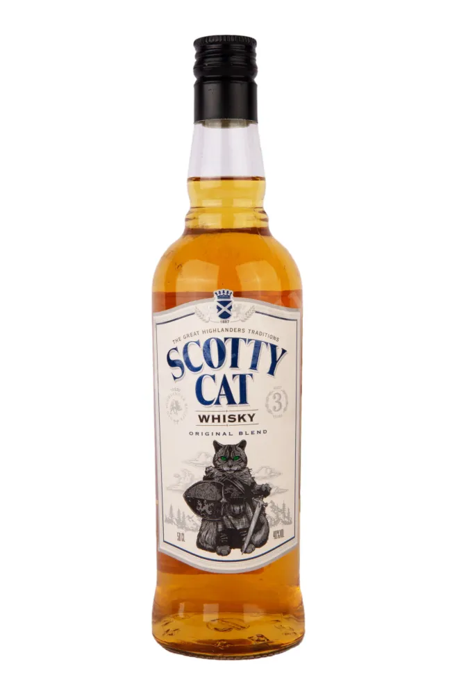 Виски Scotty Cat 3 years  0.5 л