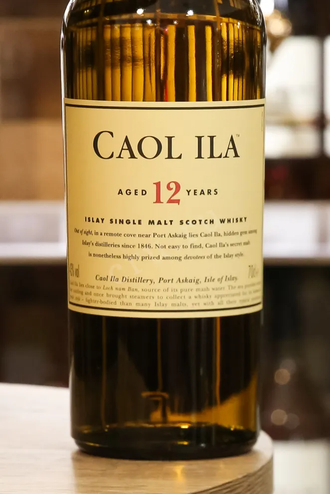 В магазине Крю Профи Caol Ila 12 years old with gift box 0.7 л