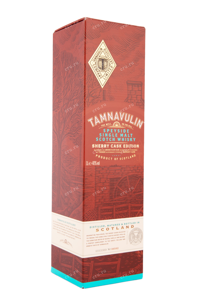 Виски Tamnavulin Sherry Cask Edition gift box  1 л