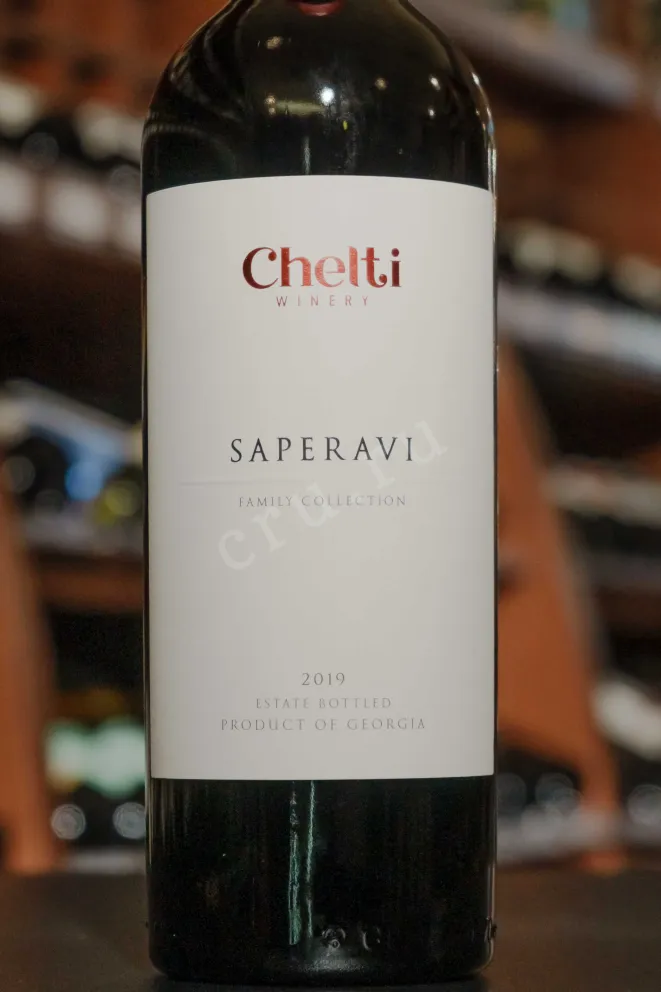 В магазине Крю Профи Chelti Family Collection Saperavi 2019 0.75 л