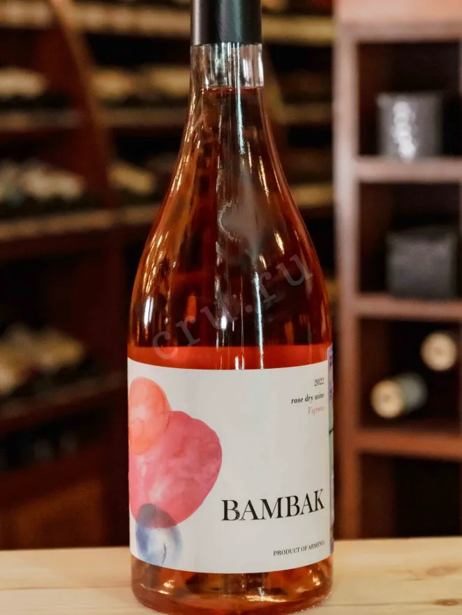 В магазине Крю Профи Bambak Rose Dry 2022 0.75 л