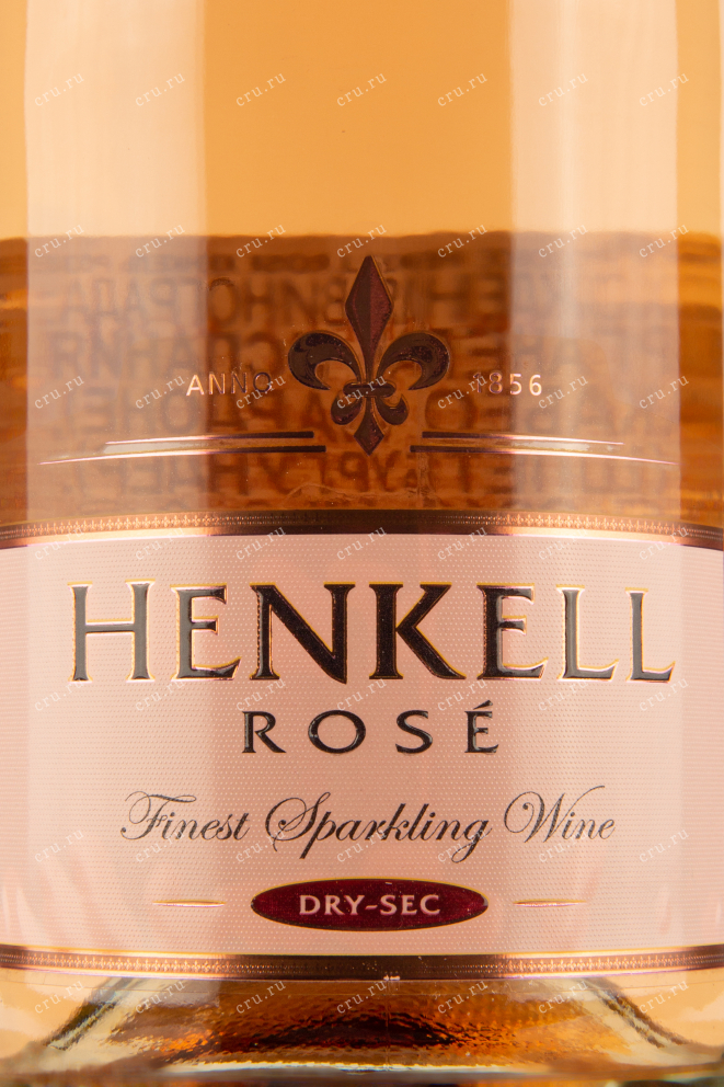 Этикетка вина Хенкель Розе 0,75