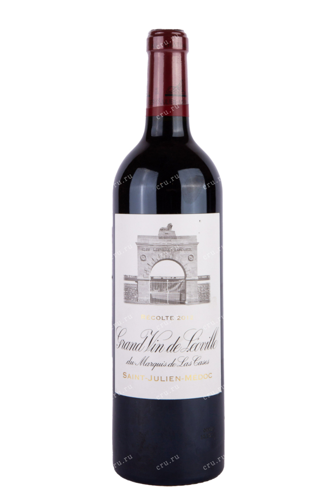 Вино Chateau Leoville Las Cases Grand Vin de Leoville du Marquis de Las Cases 2012 0.75 л