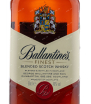 Этикетка виски Баллантайнс 0.5