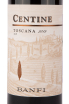 Этикетка вина Чентине Тоскана 2019 0.75