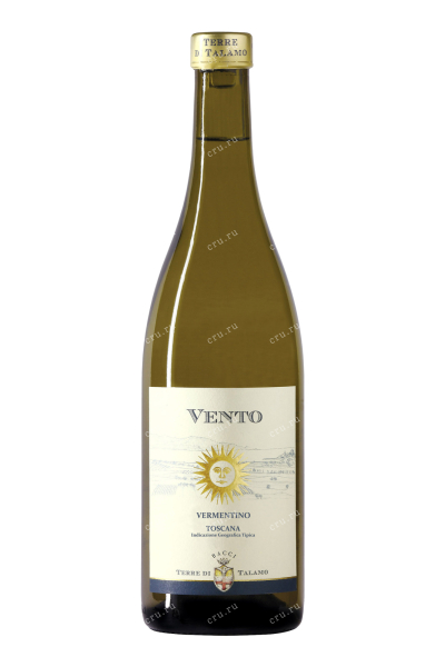 Вино Vento Vermentino di Maremma 2019 0.75 л