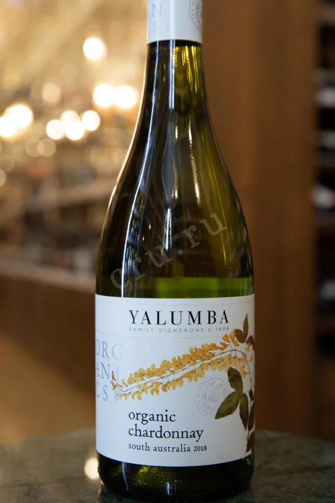 В магазине Крю Профи Yalumba Organic Chardonnay White Dry 2018 0.75 л