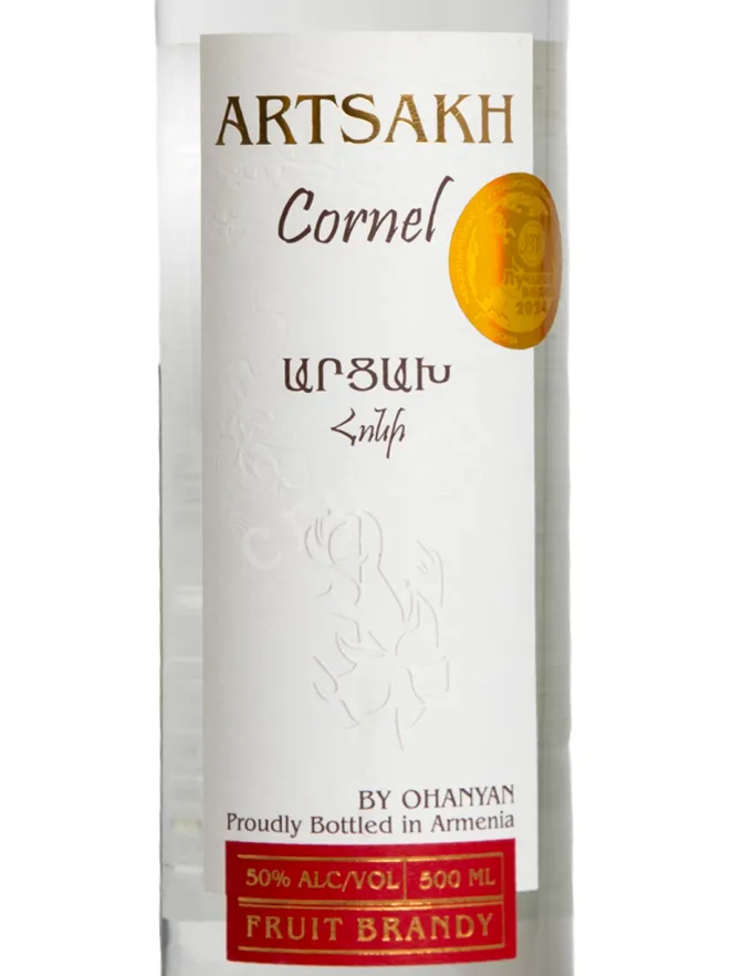 Этикетка Artsakh Cornel 0.5 л