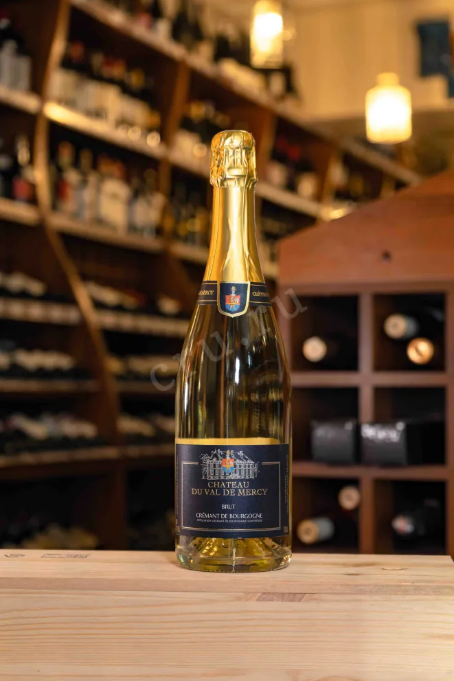Игристое вино Chateau Du Val De Mercy Cremant de Bourgogne Brut  0.75 л