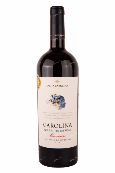 Вино Santa Carolina Gran Reserva Carmenere 2019 0.75 л